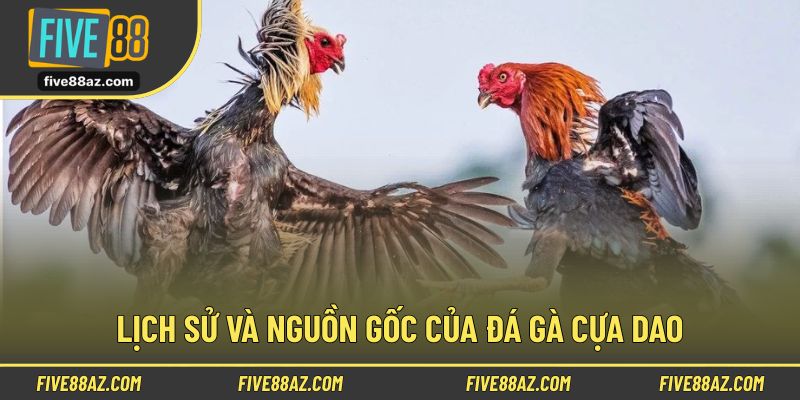 Lịch sử hình thành và phát triển loại hình đá́ gà cựa dao